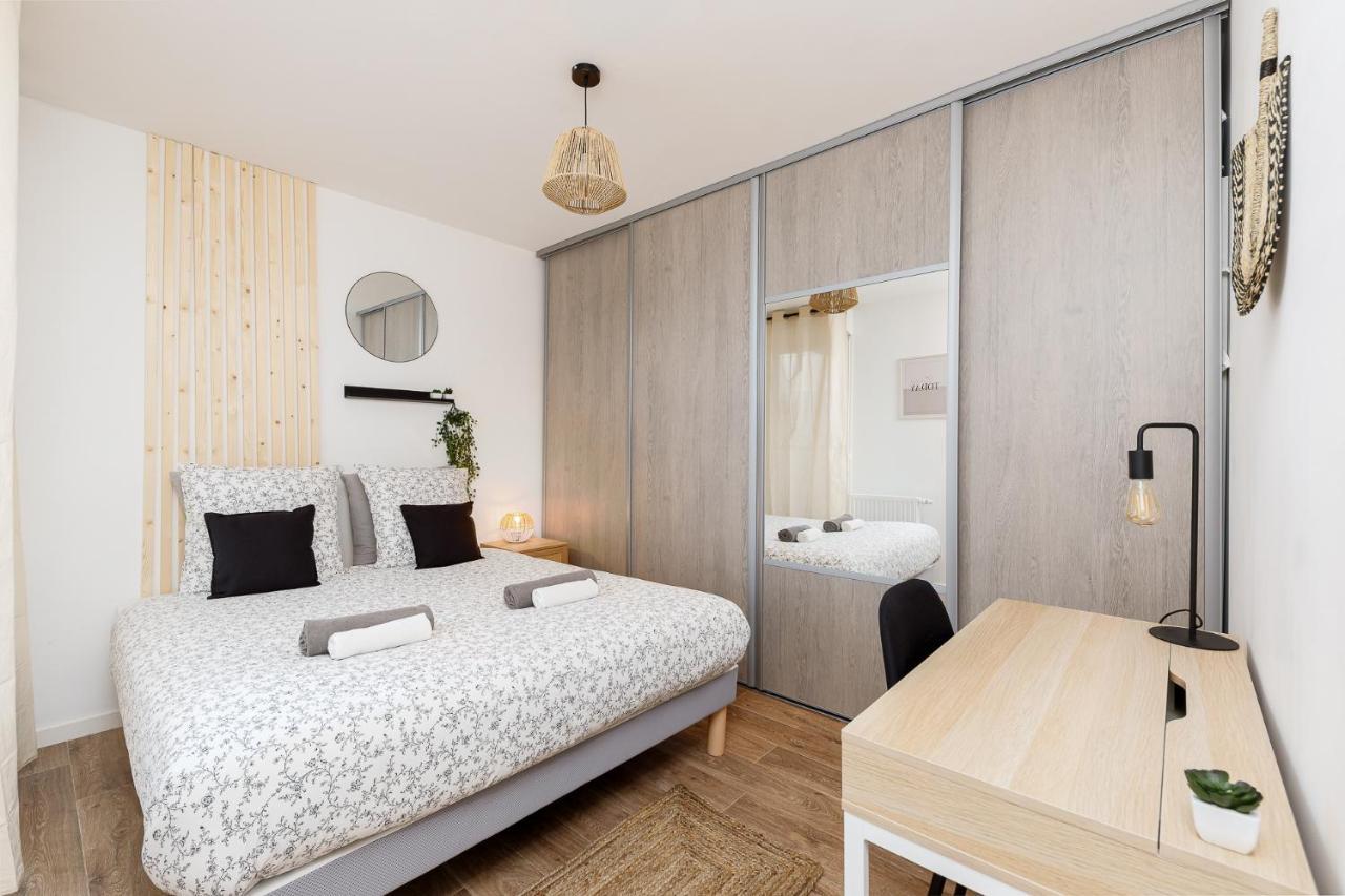 Le Panorama - Chaleureux Et Cosy - Proche Bordeaux Lägenhet Lormont Exteriör bild