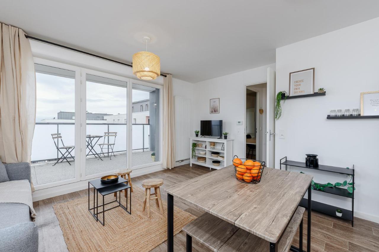 Le Panorama - Chaleureux Et Cosy - Proche Bordeaux Lägenhet Lormont Exteriör bild